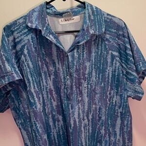 90’s Vintage Quarter Button Shirt